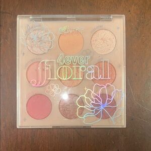 ColourPop 4ever Floral Palette - Peach and Pink Hues